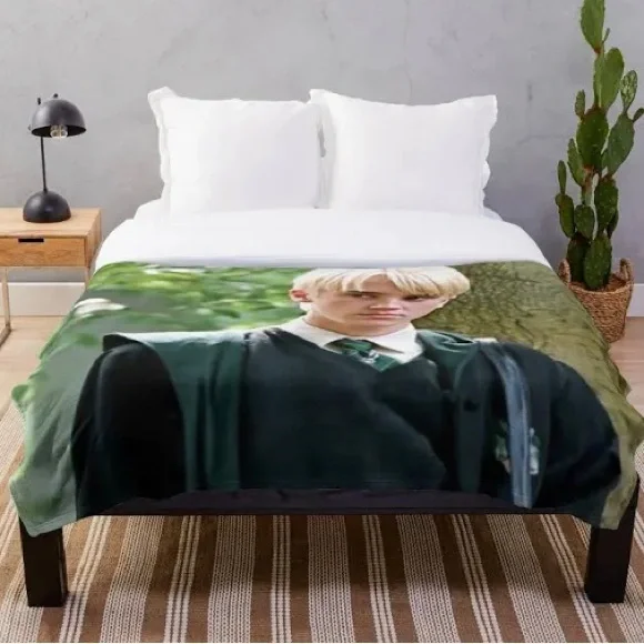 Bedding Harry Potter Draco Malfoy Fleece Blanket Poshmark